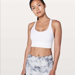 Lululemon Energy Bra- long line White